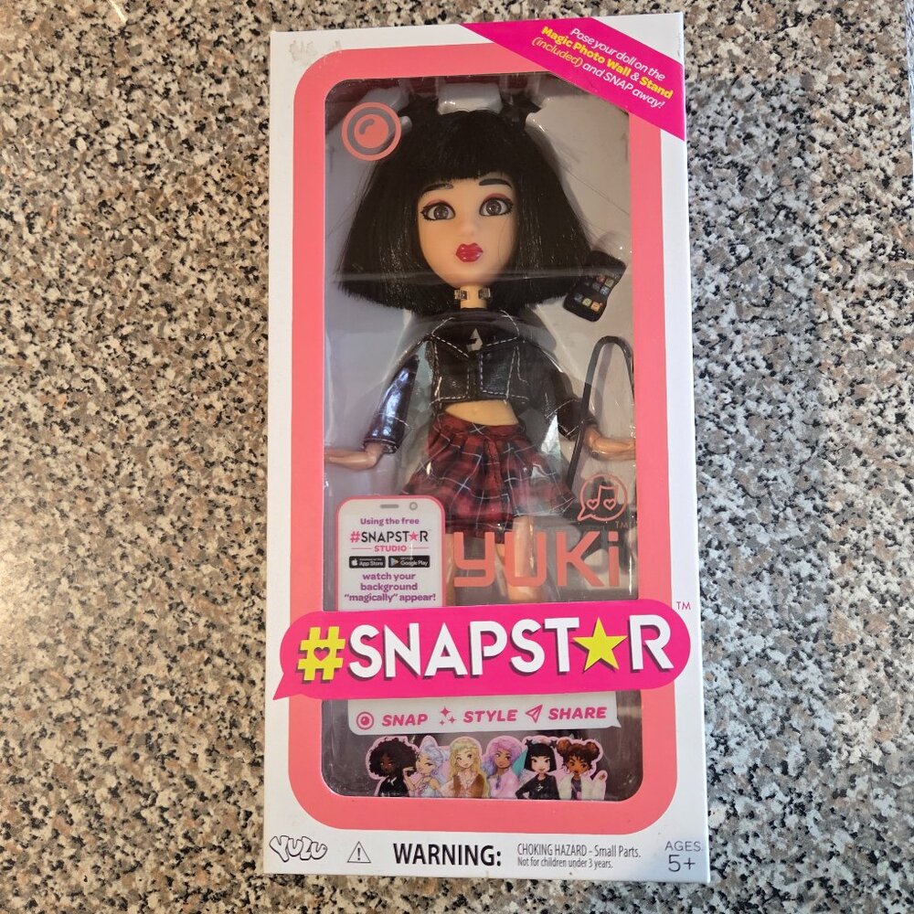 Snapstar Studio Yuki Doll New in Sealed Box